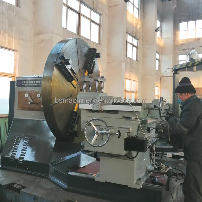 CNC Big Head Face Lathe Machine Universal Tyre Mold Machining