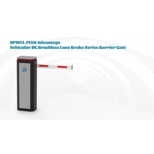 LPR Solution Parking Barrier Gate With 24V DC Brushless Motor