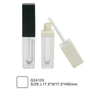 Quality Wholesale Cosmetic Lip Gloss Bottle White Lip Gloss Tube for sale