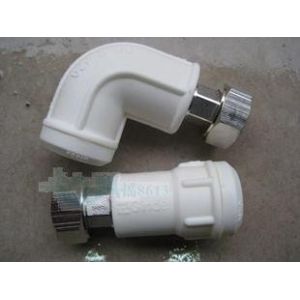 China PPR fitting straight with union for solar wholesale