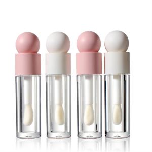 Empty Cosmetic Bottle for Lip Balm in Cylinder Shape with Custom Logo and Color