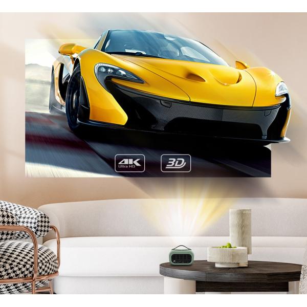650 Lumens Smart Android Projector 1080P 4G+32G 4k HD decoding