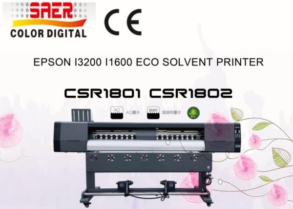 Quality Banner Plotter Large Format Eco Solvent Printer For Wallpaper Printing PVC Sheets Car Stickers Light Sheets for sale