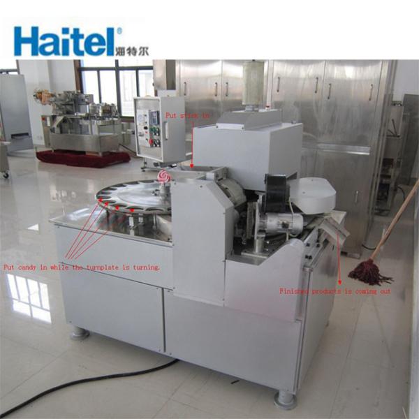 Quality Flat Lollipop Candy Forming Machine Simple Operation Convenient Maintenance for sale