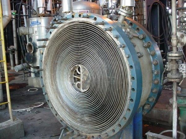 Quality Titanium Nickel Spiral Sheet Tube Heat Exchanger for sale