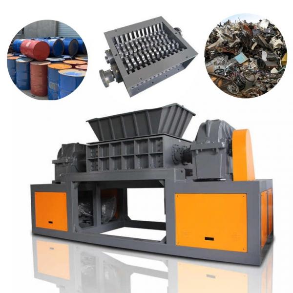Quality Industrial Heavy Metal Shredder Machine Double Shaft Metal Recycling Shredder for sale