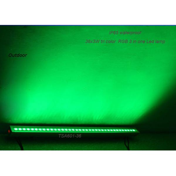 108W Outdoor Led Linear Wall Washer , 36pcs Low Voltage Wall Wash Light