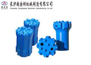 Gold Color Thread Button Bit ISO Approved For Geotechnical Borehole Drilling