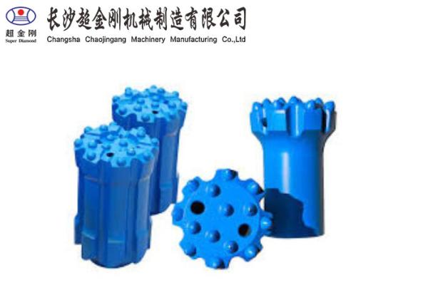 Quality Gold Color Thread Button Bit ISO Approved For Geotechnical Borehole Drilling for sale