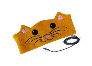 Fox Style Fodable Wired Noise Cancelling Headphones High Elasticity