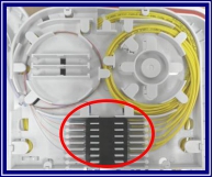 Terminal access box 8 ports waterproof easy installation fiber distribution box