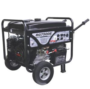 190F Engine Portable Electric Generator Petrol 6kw Manual Electric Start