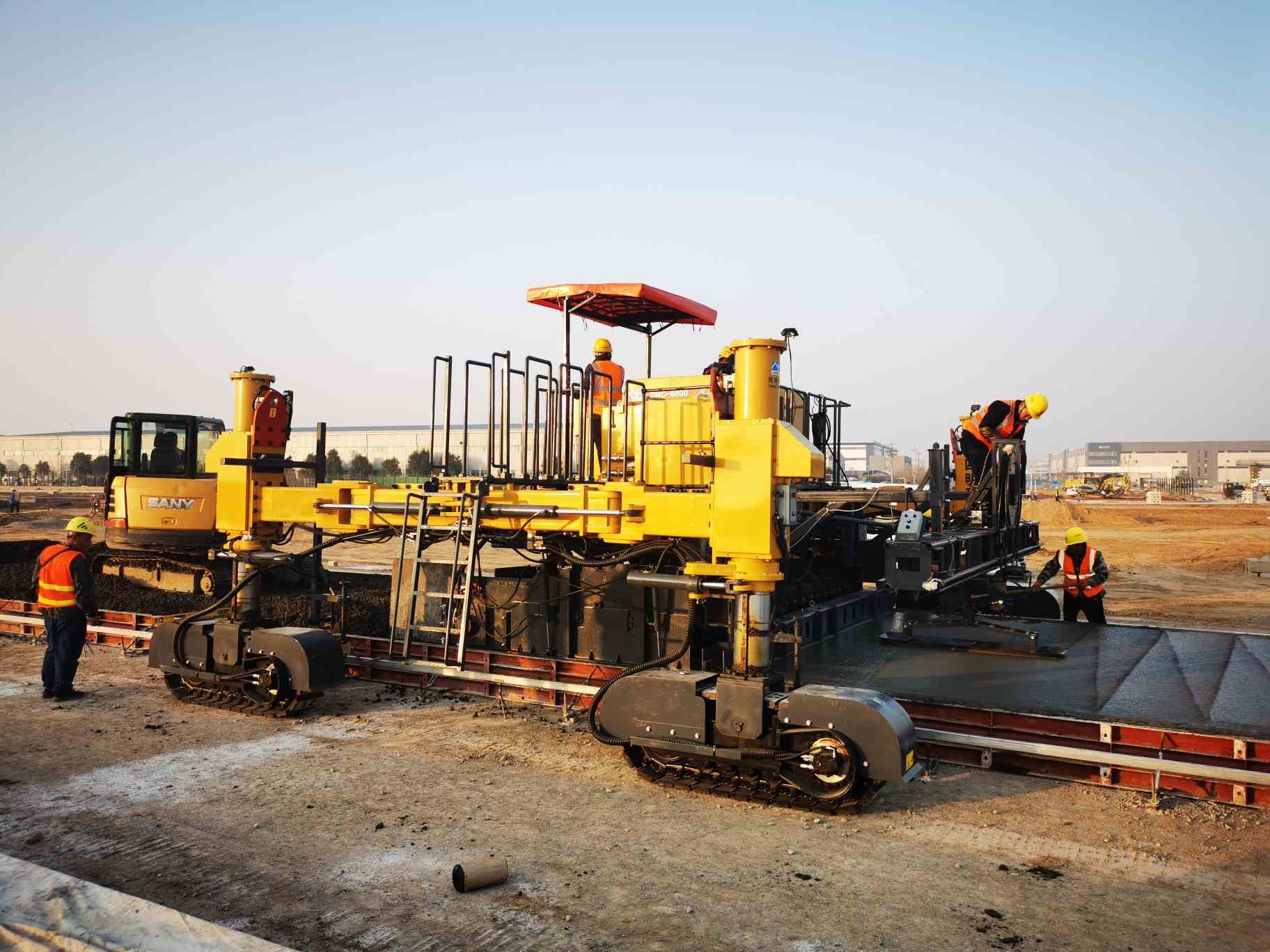Airport Construction Concrete Slipform Paver SMC-6600 Slip Form Paver