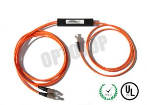 China Multimode Dual Window Coupler Various Coupling Ratio With 1310 &amp; 1550 nm Wavelength wholesale
