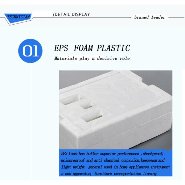 High Density Buffer EPS Foam Packaging 100mm Expanded Polystyrene Sheets