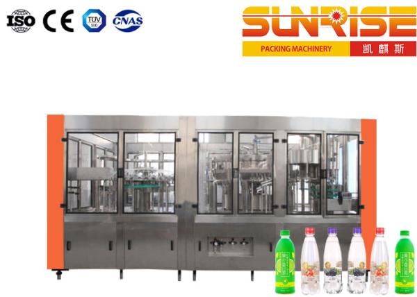 Carbonated Beverage Processing Machine , 12000 Bottles/Hours Soft Drink Making