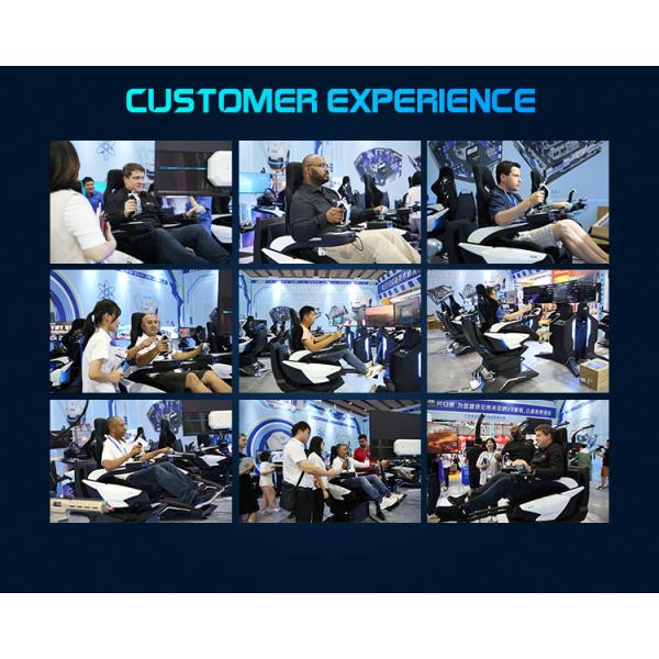 Black Blue Flying Games Vr 360 Rotate Joystick Stick Virtual Reality Motion Simulator