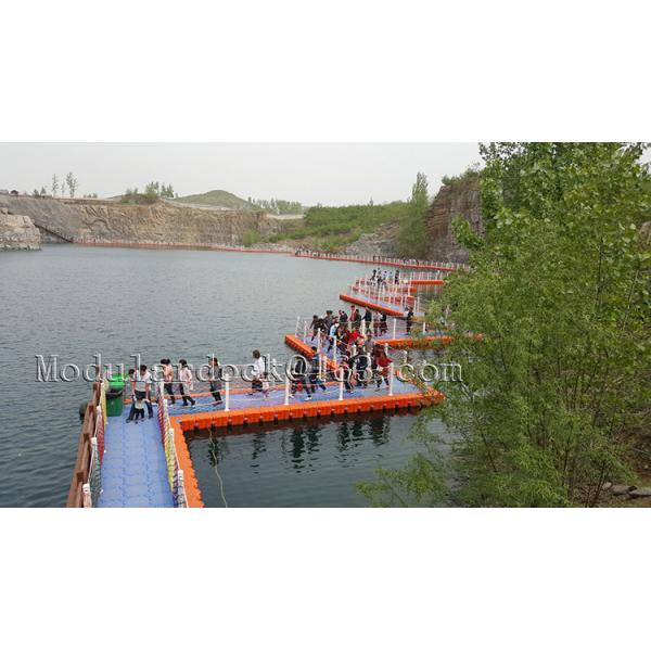 HDPE fabriquer un ponton flottant