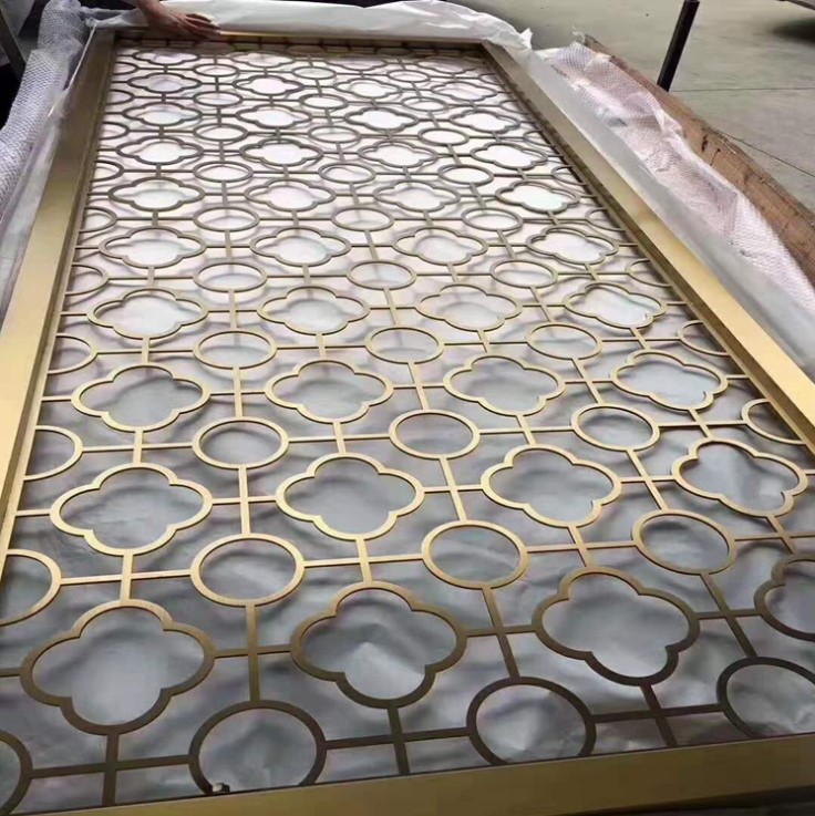 Restaurant removable soundproof folding screen room divider with wheels