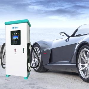 160kw Public Electric Charging Stations Floor Mounted DC CCS Chademo OEM