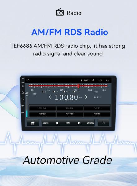 Universal Android Auto 4G LTE 5GWiFi DSP BT AM/FM/RDS Autoradio 8 Core Android Car Stereo 2+32 QLED Car Radio Carplay Ca