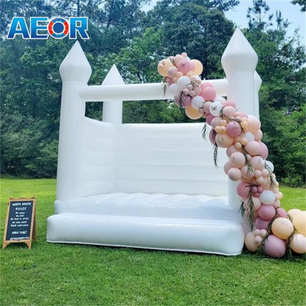 Quality best popular wedding bouncy castle commercial inflatable bouncer jumping castle for kids for sale