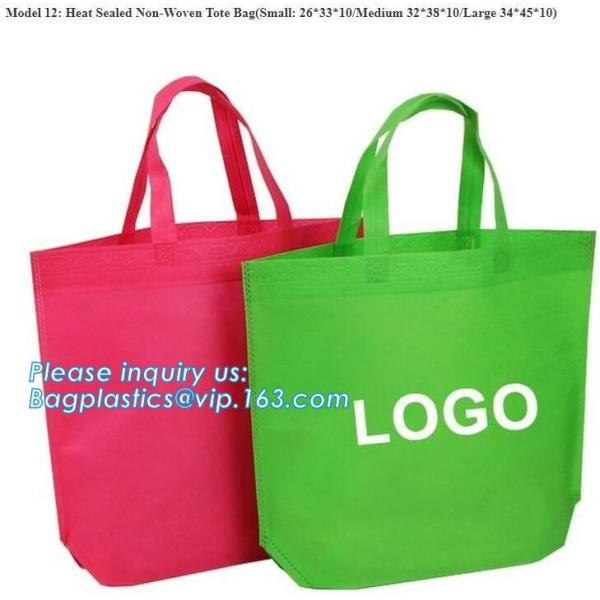 customized promotional laminated gift shopping tote polypropylene pp non woven bag, Promotional New Fashion Tote Non Wov
