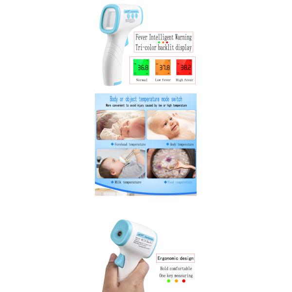Recall Sensor Clinical Non Contact Forehead Thermometer
