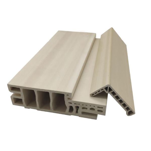 Wall Frame Surround UPVC/PVC/WPC Door Frame Plastic Profiles with Modern Design Style