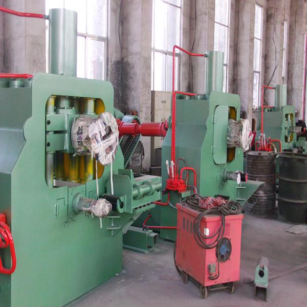 Quality Alloy Steel Ring Rolling Machine High Working Efficiency With 4 Guide Pin for sale