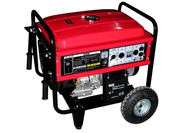 Quality 6kw - 8.5kw 220V Portable Gasoline Generator , mini small petrol generator set for sale