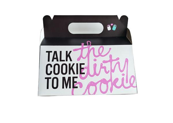 Quality Biscuits Christmas Gift Card Boxes Recyclable Foldable  Accept Custom Stackable for sale