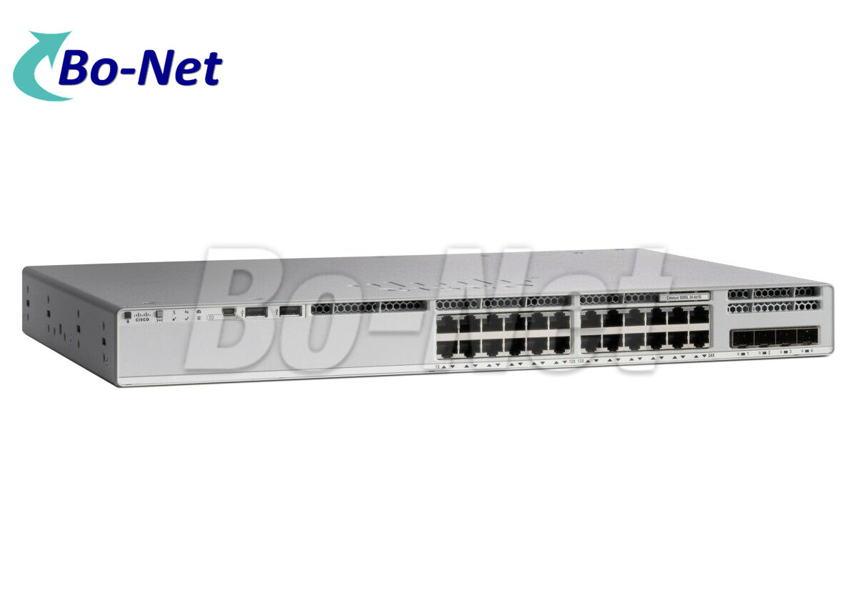 Cisco Gigabit Switch C9200L-24P-4G-E network switch 9200L 24-port PoE+ 4x1G Network Essentials uplink Switch