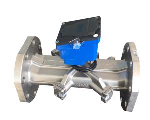 China Lora DN300 External Inline Ultrasonic Flow Meter Wireless Communication wholesale