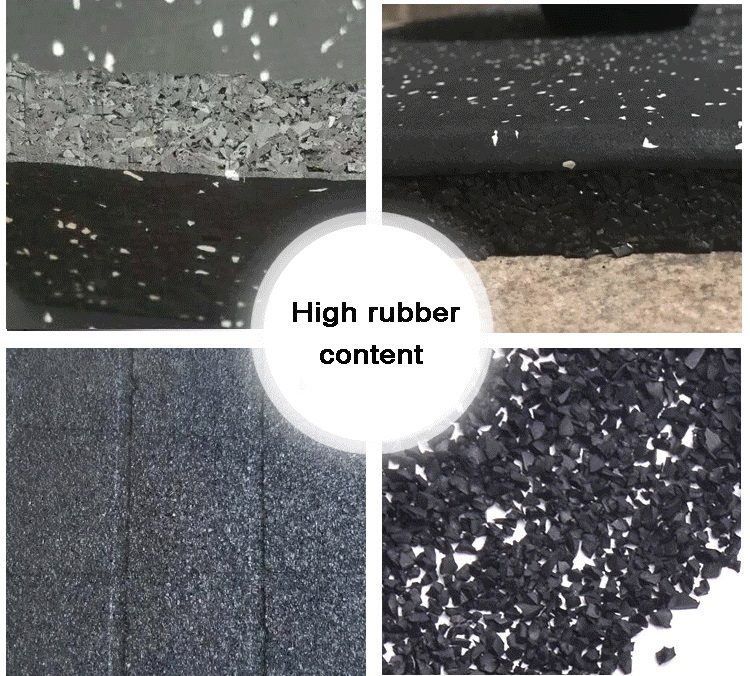 Customized Colors Fitness Interlock Floor Mat Total Solution for Interlock Gym Floor