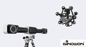 Optical Tracking Handheld 3D Laser Scanner With The Volume Accuracy of 9.6㎡