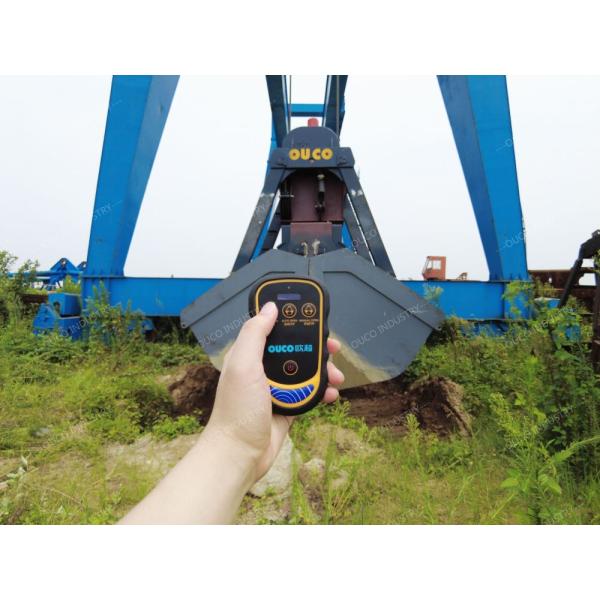 12CBM Wireless Remote Control Grab Clamshell Crane Bucket Radio 630mm