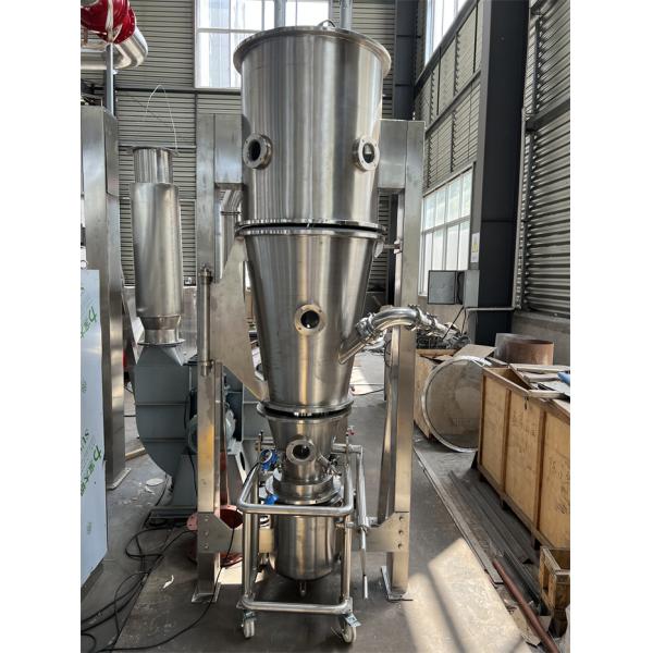 Electrical Multifunctional Fluidized Bed Granulator Coating Machine Pellet Coating Machine