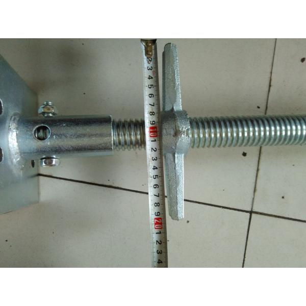 Galvanized Swivel Adjustable Screw Jack Base Scaffolding Jack Base Scaffolding Swivel Base