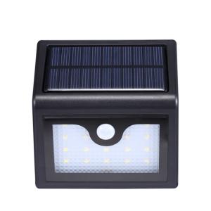 PIR Solar Powered Motion Sensor Light For Outdoor Garden Fence Wall Patio
