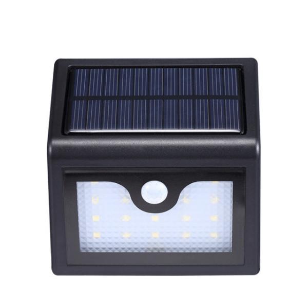 Quality PIR Solar Powered Motion Sensor Light For Outdoor Garden Fence Wall Patio for sale