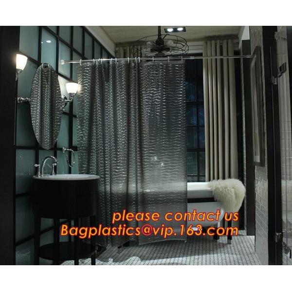 Stripe Hotel White Polyester Jacquard Shower Curtain,180x180cm maple leaf PEVA theme bathroom accessories shower curtain