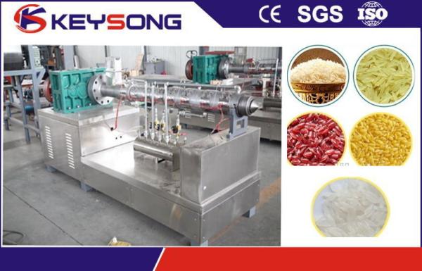Quality 100 - 500kg Per Hour Artificial Rice Making Machine Reconstructing Broken Rice for sale