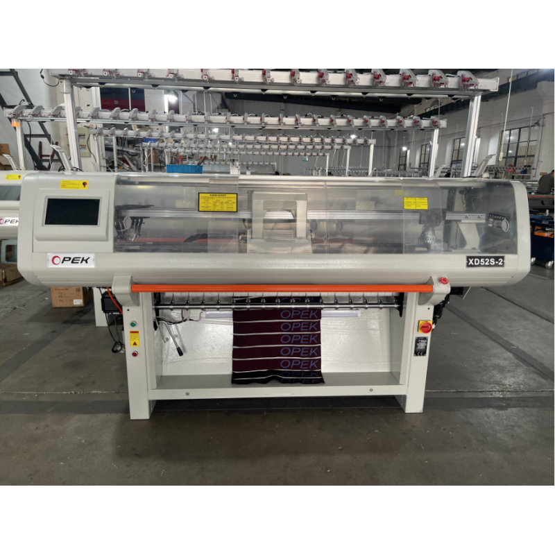 Fashion Flat Double System 52 Inch Computerized Flat Knitting Machine