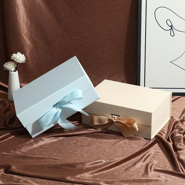 Customized Folding Gift Box Magnet Packaging Box For Human Hair Extension Wig Accessories
