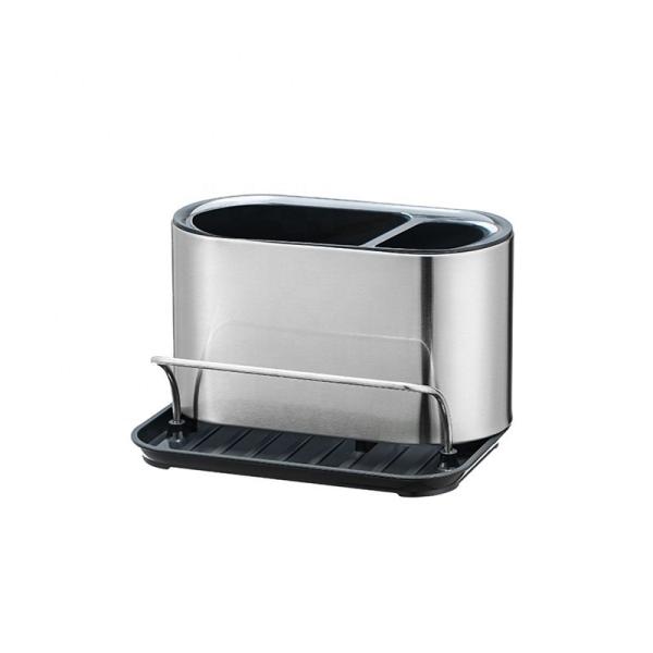 Quality Efficiently Store Your Kitchen Essentials With OEM ODM Sink Caddy Shelf Drying Rack for sale