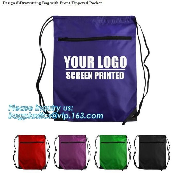 Cheap Custom Wholesale Promotion Canvas Cotton Drawstring Bag, Waterproof Mini Nylon Polyester Drawstring Bag bagplastic