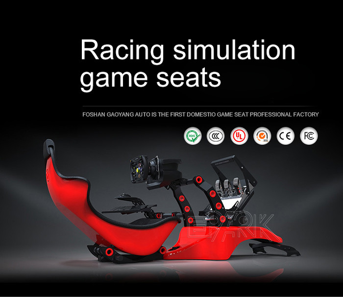Real Feeling Driving Car Simulator Game 3d Vr F1 Position Racing Chair