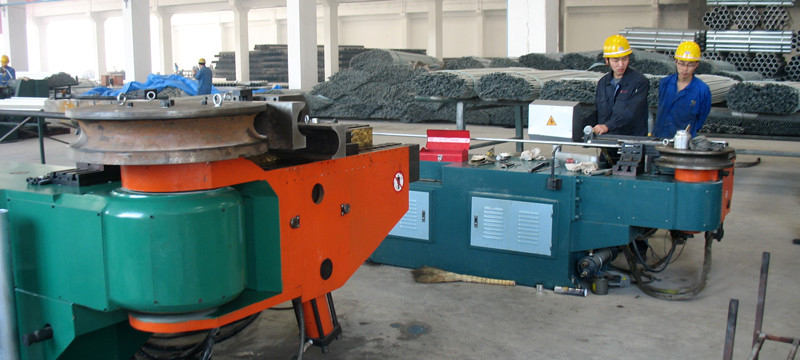 OEM Structure Bending Galvanized Steel Pipe ISO9001 SGS Q195 Powder Coated
