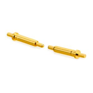 China 2.54mm Spring Loaded POGO Pin 5V 2A Gold Plated 4 Pins Magnetic Pogo Pin Connector wholesale